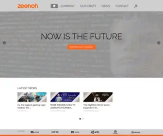 Zeenoh.com(Creative Technology Company) Screenshot