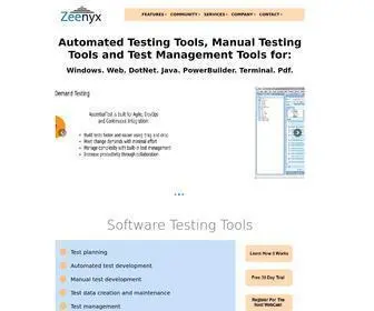 Zeenyx.com(The Leading All) Screenshot