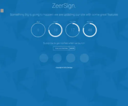 Zeersign.com(Software company) Screenshot
