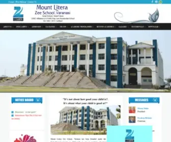 Zeeschoolvaranasi.com(Mount Litera Zee School) Screenshot