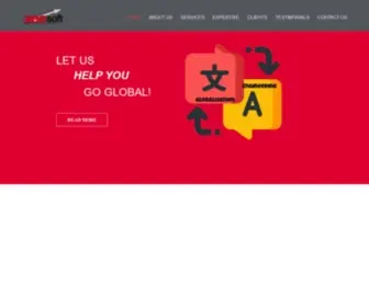 Zeesoft.com(Software internationalization) Screenshot