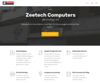 Zeesys.com(Zeetech Computers) Screenshot