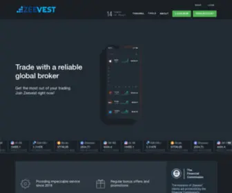 Zeevest.com(Forex Trading Company) Screenshot