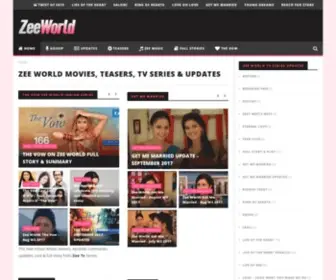 ZeeWorldmovies.com(ZEE WORLD MOVIES) Screenshot