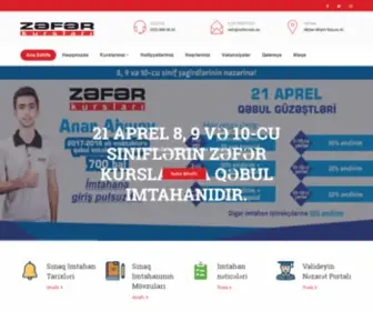 Zefer.edu.az(Zəfər) Screenshot