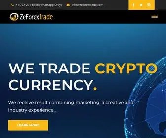 Zeforextrade.com(ZeForexTrade) Screenshot