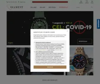 Zegarki-Diament.pl(Markowe zegarki w atrakcyjnych cenach) Screenshot