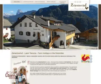 Zehentnerhof.it(Agriturismo zehntnerhof) Screenshot