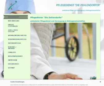 Zehlendorfer-Pflege.de(Ambulanter Pflegedienst in Berlin Zehlendorf für ambulante Pflege) Screenshot