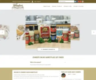 Zehndersstore.com(Zehnder's Online Marketplace) Screenshot