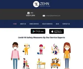 Zehnservices.com(Zehn Services) Screenshot