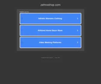 Zehnxshop.com(Buy household goods) Screenshot