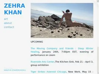 Zehrakhan.com(ZEHRA KHAN) Screenshot