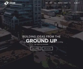 Zehrgroup.ca(Development and Construction in Southern Ontario) Screenshot