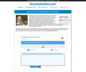 Zeichenzaehlen.com(Buchstaben Zähler) Screenshot
