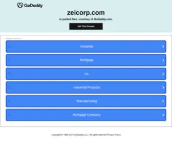 Zeicorp.com(Zeicorp) Screenshot