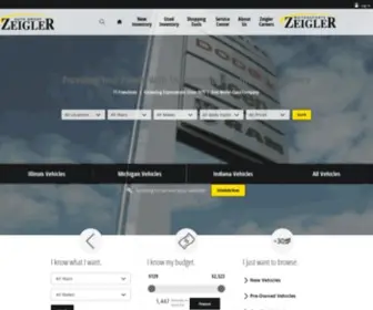 Zeigler.com Screenshot
