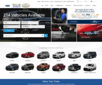 Zeiglerford.com(Zeigler Ford Plainwell) Screenshot