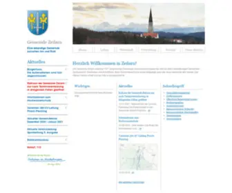 Zeilarn.de(Gemeinde Zeilarn) Screenshot