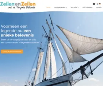 Zeilenenzeilen.nl(Samen zeilen met de Vliegende Hollander) Screenshot