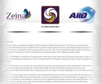 Zeinagroup.com(Zeina) Screenshot