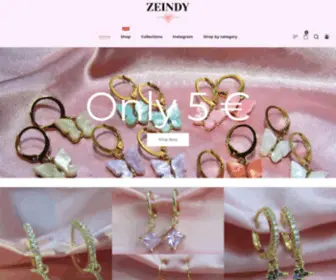 Zeindy.com(Top Best Jewellery Shopping Store) Screenshot