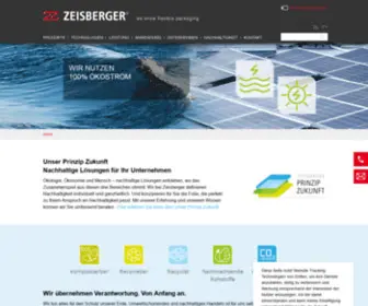 Zeisberger.com(Lebensmittelfolie) Screenshot