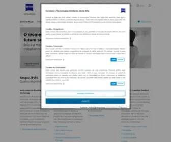 Zeiss.com.br(Lentes de câmera) Screenshot