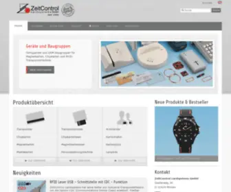 Zeitcontrol.de(Cardsystems GmbH) Screenshot