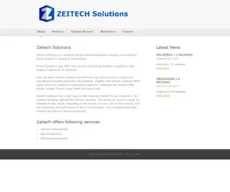 Zeitech.in(Zeitech Solutions) Screenshot