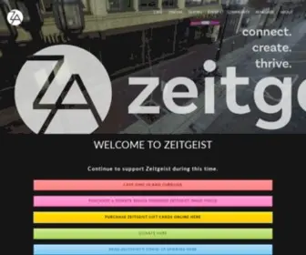 Zeitgeistarts.com(Duluth, Minnesota) Screenshot