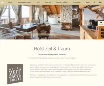 Zeithotel.ch(Hotel Zeit & Traum Beatenberg) Screenshot