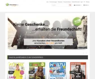 Zeitschriftenundco.de(Zeitschriften&co) Screenshot