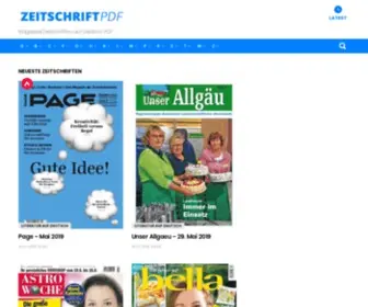 Zeitschriftpdf.com(New website for Fozzy) Screenshot