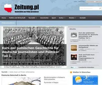 Zeitung.pl(Freie Stimme Polens) Screenshot