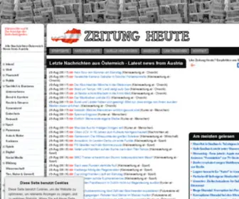 Zeitungheute.net(Kärnten) Screenshot
