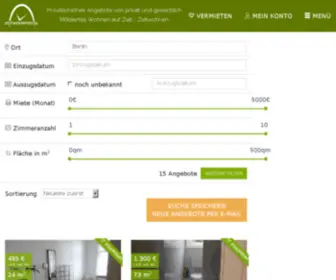 Zeitwohnagentur-Berlin.de(Berlin möblierte Wohnungen und Apartments) Screenshot