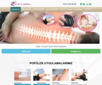 Zelalkeles.com(Fizik Tedavi Doktoru Ankara) Screenshot