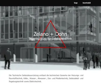 Zelanodohn.de(Ingenieurbüro) Screenshot