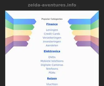 Zelda-Aventures.info(Zelda Aventures info) Screenshot