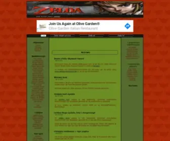 Zeldatwilightprincess.be(Zelda Twiligh Princess .Be) Screenshot