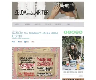Zeldawasawriter.com(Zelda was a writer) Screenshot