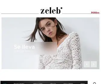 Zeleb.es(Home) Screenshot