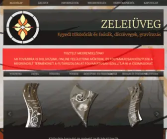 Zeleiuveg.hu(Zeleiüveg) Screenshot