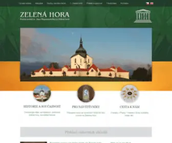 Zelena-Hora.cz(Poutní kostel sv) Screenshot