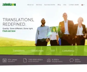 Zelenka-Translations.com(ZELENKA Translations) Screenshot