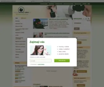 Zeleny-Zakal.cz(Zelený zákal (glaukom) a jeho léčba) Screenshot