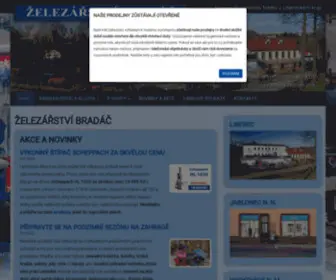 Zelezarstvibradac.cz(Železářství) Screenshot