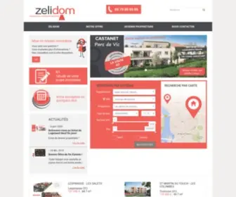 Zelidom.fr(L'accession simplifiée à la propriété) Screenshot