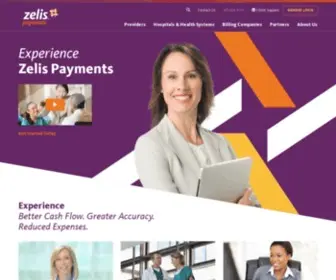 Zelispayments.com(Modernizing the Healthcare Financial Experience for All) Screenshot